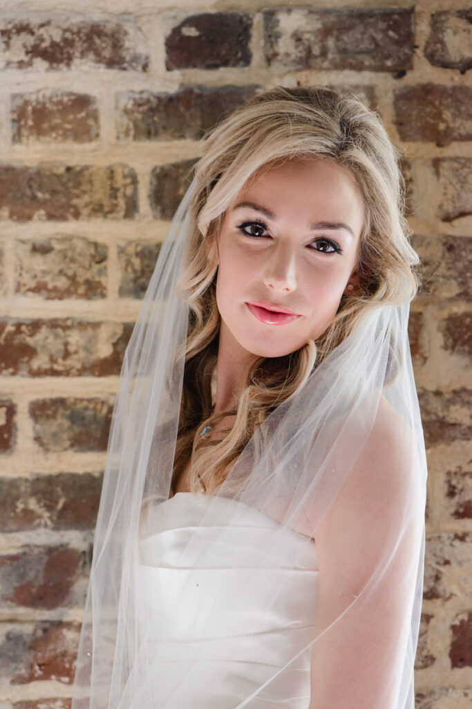 William Aiken House Wedding bride after getting ready