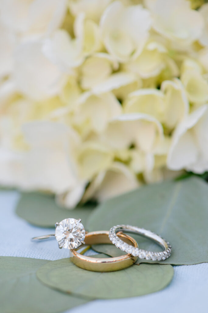 William Aiken House Wedding engagement and wedding rings