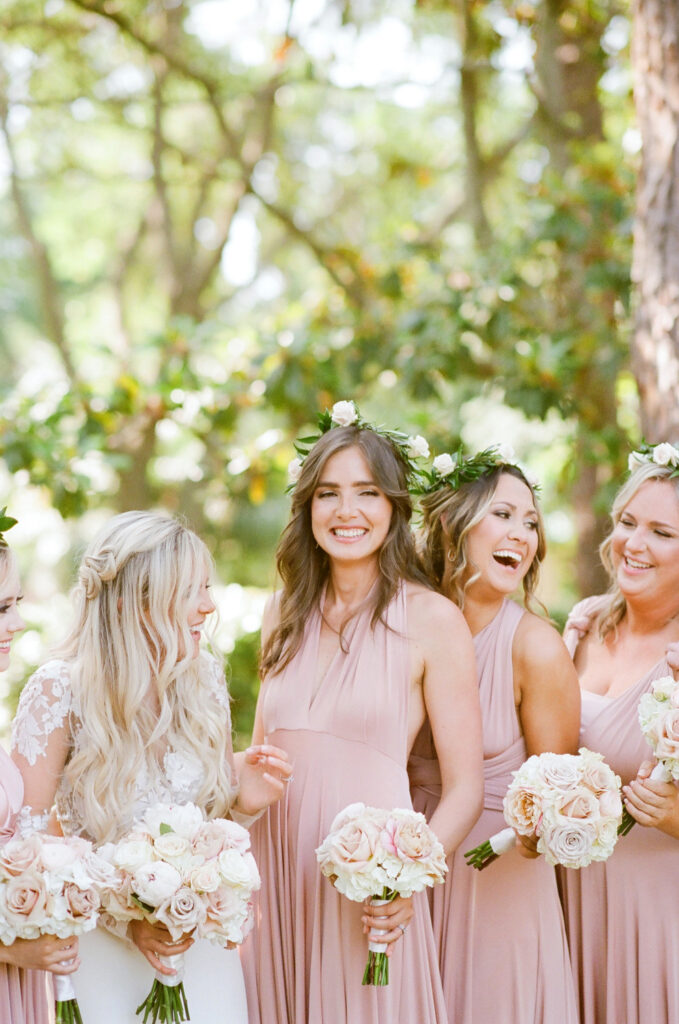 Westin Hilton Head wedding bridesmaids laughing