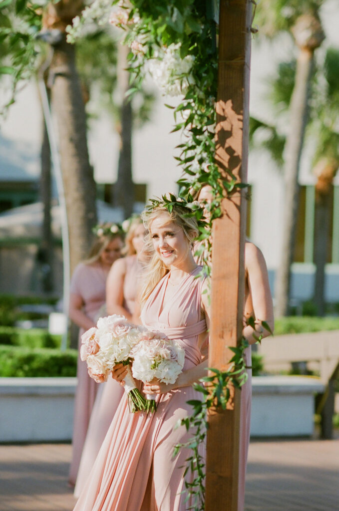 Westin Hilton Head wedding matron of honor at wedding