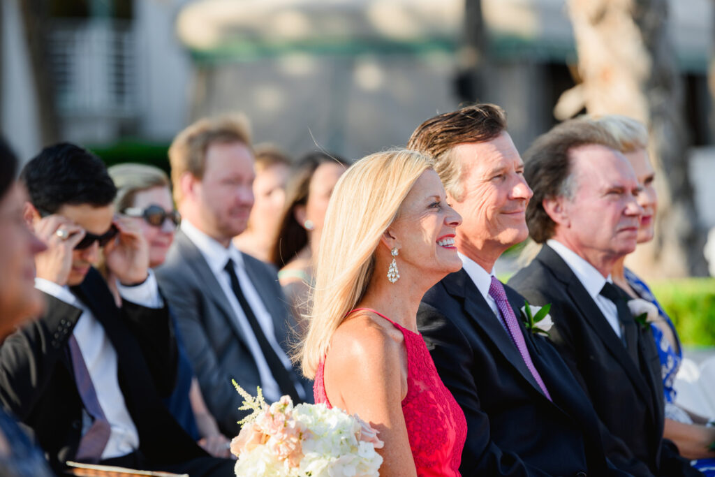 Westin Hilton Head wedding mother of the bride at ceremony