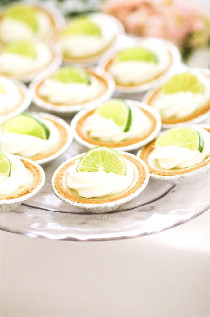 Westin Hilton Head wedding miniature key lime pies