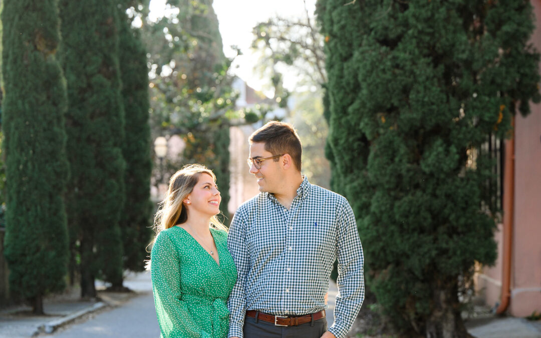 Charleston Engagement Photographer: Courtney and Daniel