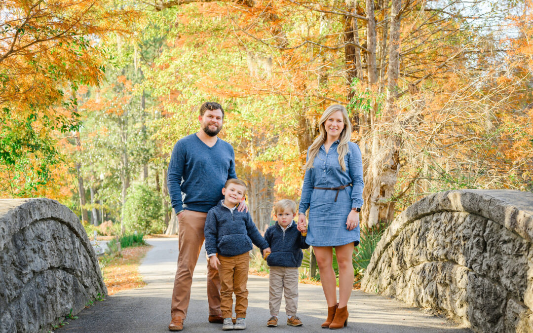 Fall Cypress Gardens Family Photo Session: The Robinsons