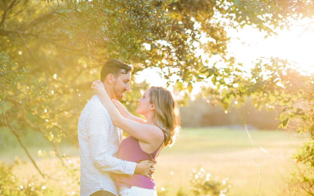 Hampton Park Engagement Photos Session: Emily and Erik