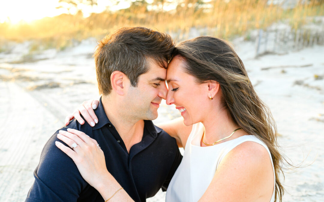 Hilton Head Beach Engagement: Niamh and Peter