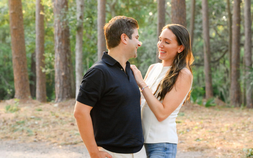 Sea Pines Engagement Photos: Niamh and Peter