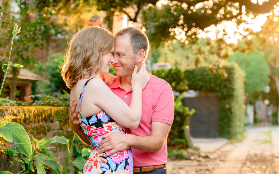 Fall Charleston Battery Engagement Photos: Jennifer and Frankie